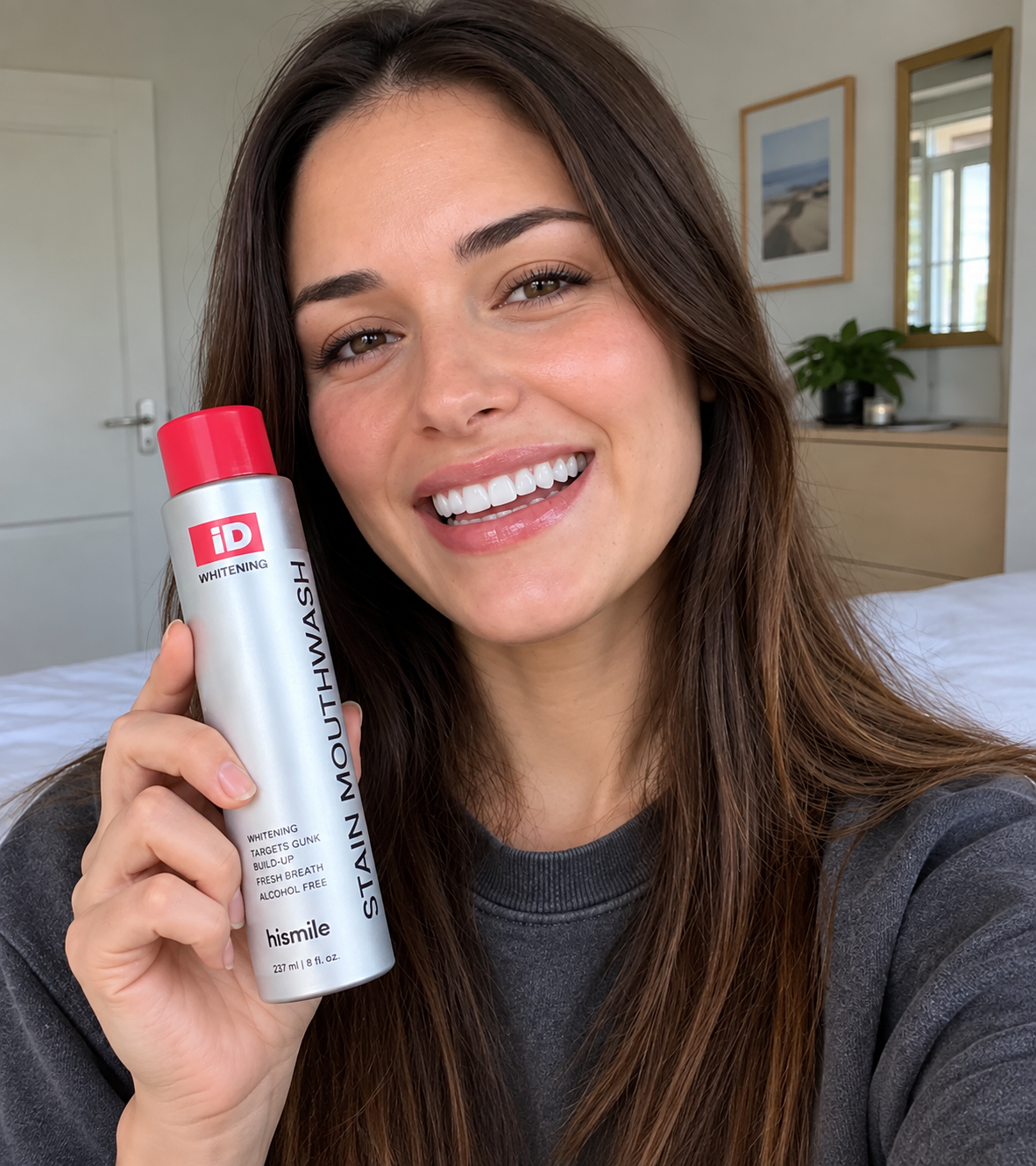 Hismile iD Stain Whitening Mouthwash