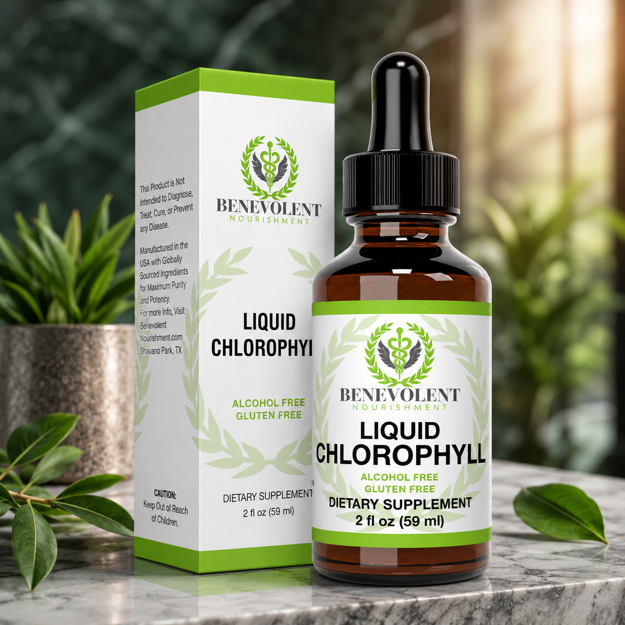 BENEVOLENT® 🇺🇸 Clorofila Líquida 🍃 2X1