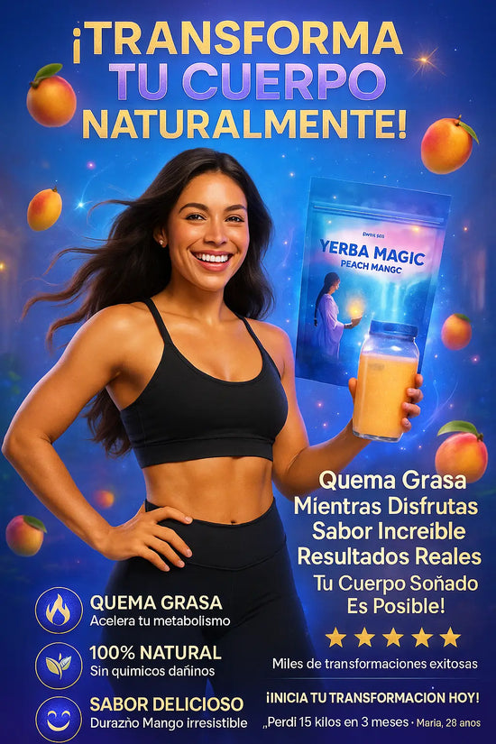 Yerba Magic® 🥭 Té Natural en Polvo IMPORTADO 🇺🇸