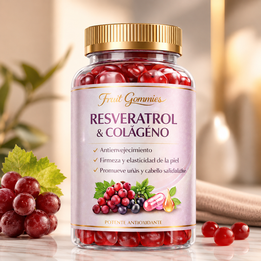 Gomitas de Resveratrol y Colageno