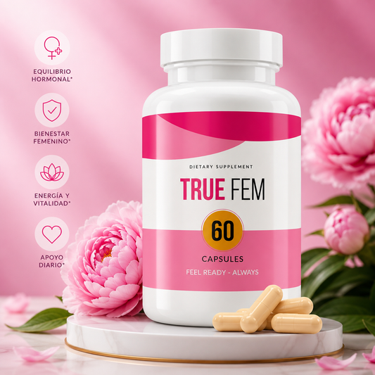 True Fem Women Balance Bienestar Femenino Hormonal Formula Premium