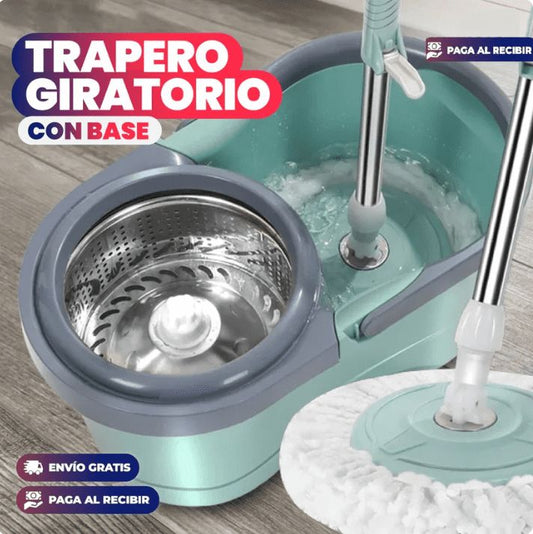 Spin Mop 360°  Trapero Giratorio