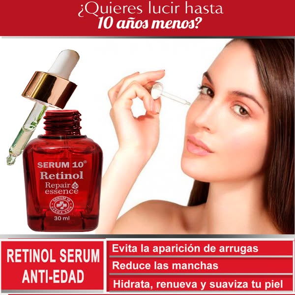 DESCUBRE EL PODER DE RETINOL 10: Piel Firme, Radiante y Rejuvenecida ✨ 2X1