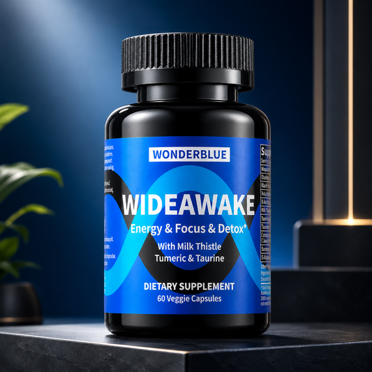 Wideawake Wonderblue Energizante Y Desintoxicante