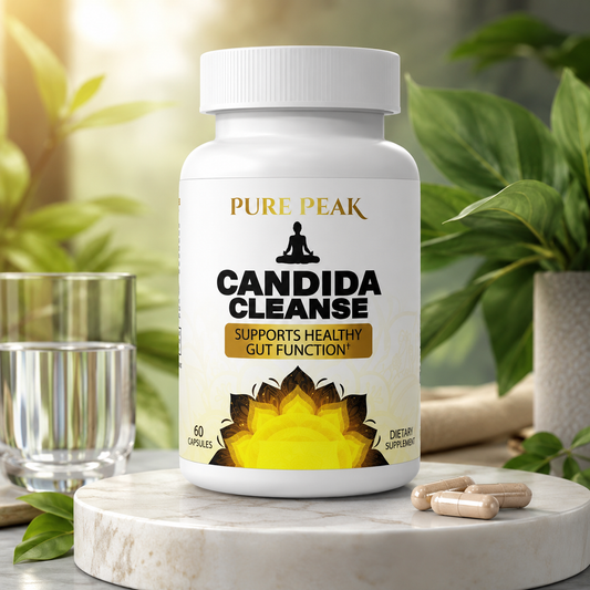 Candida Cleanse - Apoyo para el Intestino y Colon, Fórmula Herbal y Probiótica Avanzada