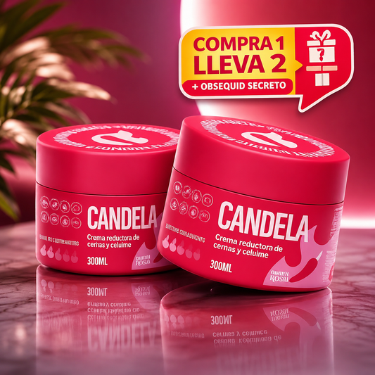 Candela Crema Reductora 2X1