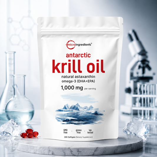 Micro Ingredients Antarctic Krill Oil 2X1 IMPORTADO 🇺🇸