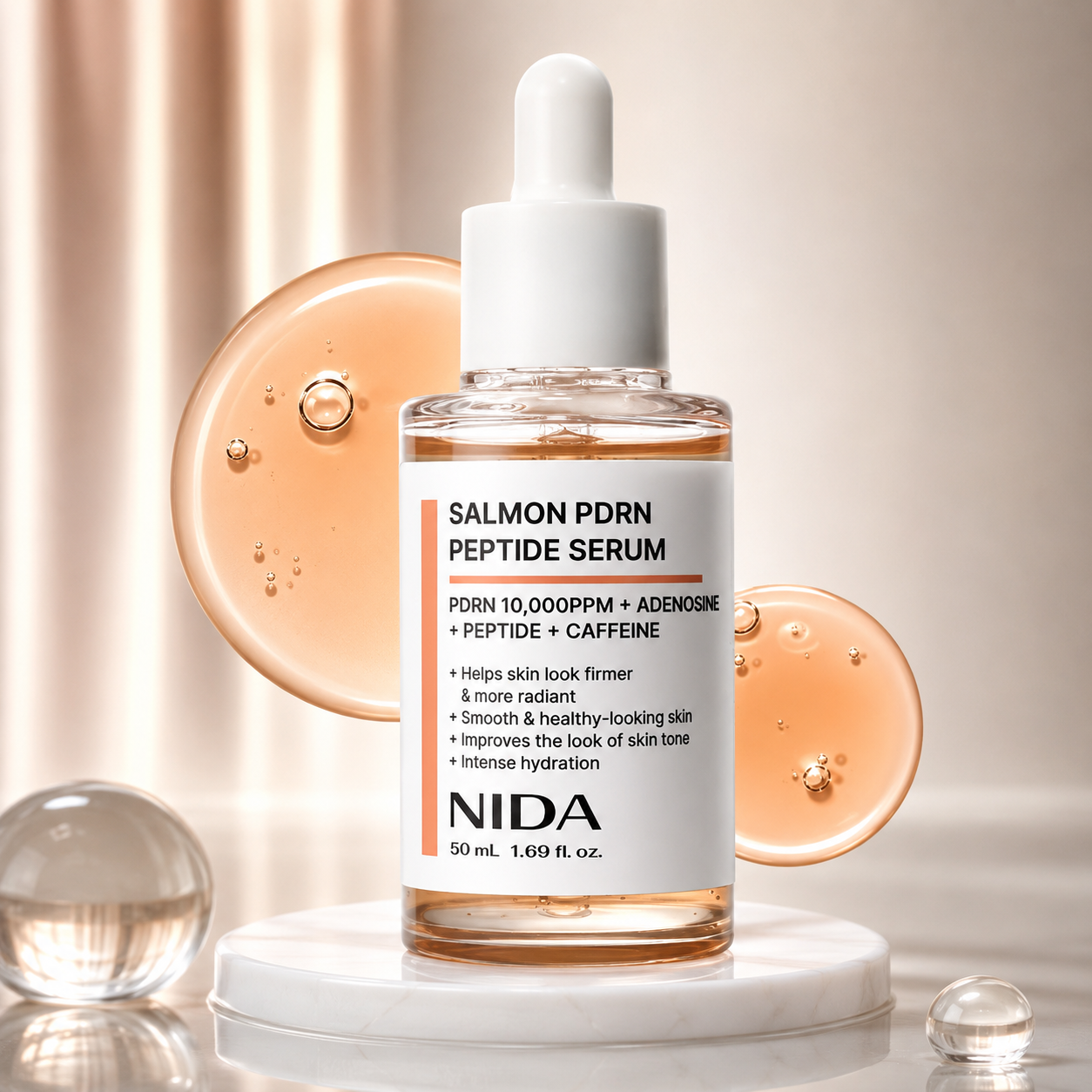 NIDA Salmon PDRN Peptide Serum 2X1