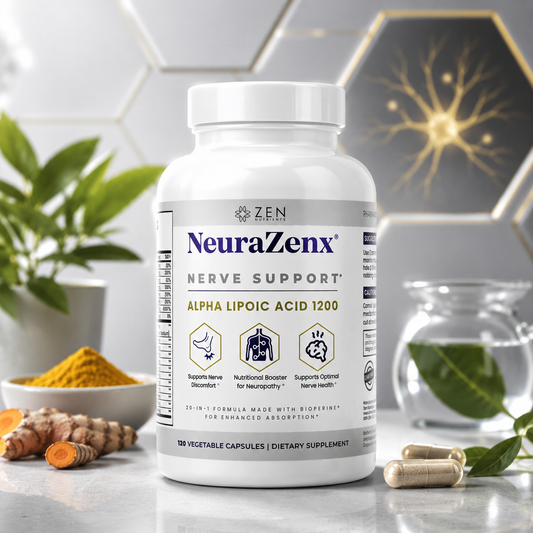 Zen Nutrients NeuraZenx® Soporte Nervioso Hormigueo Ardor